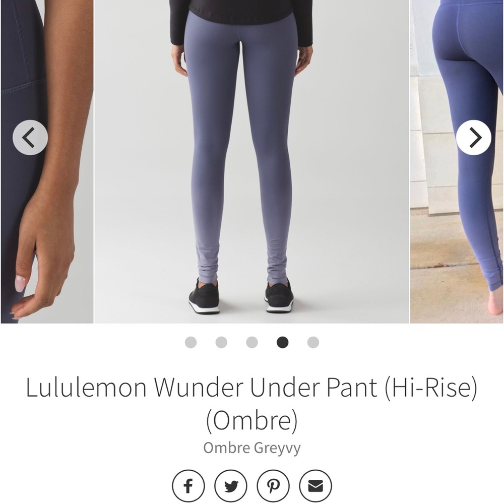 LULULEMON HIGH RISE OBRE LEGGING - NWT 28” OFFERS WELCOME